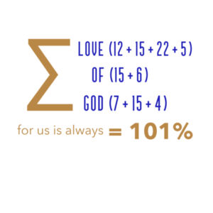 His love is 101% - Kids Design